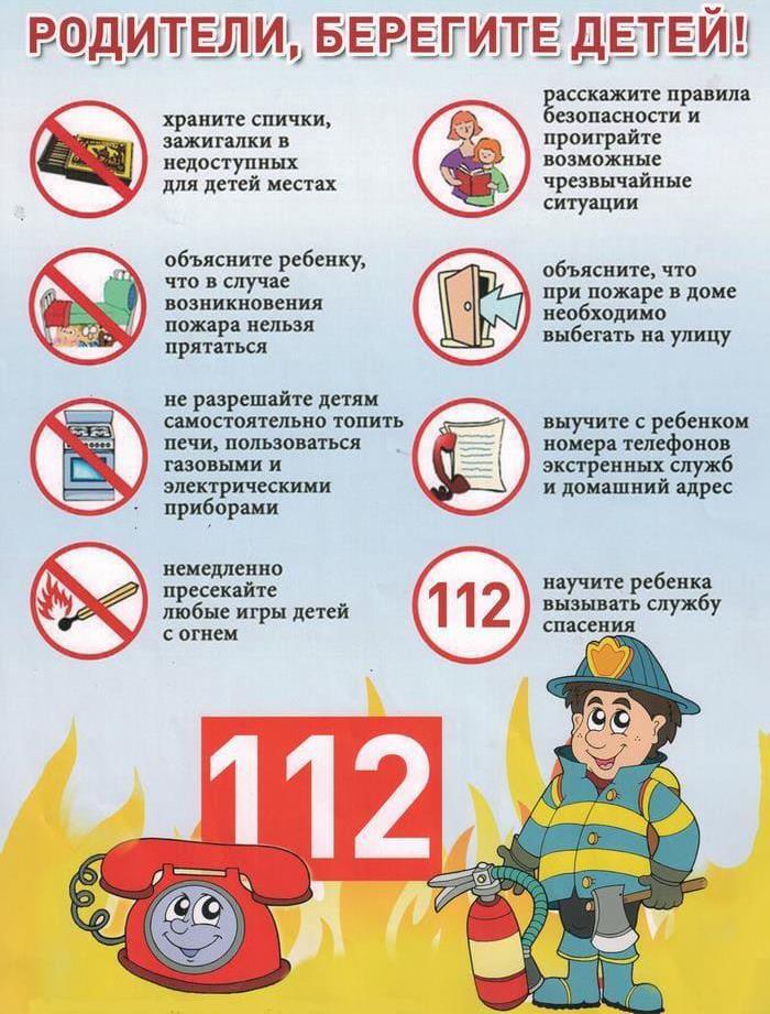 Профилактика пожаров.
