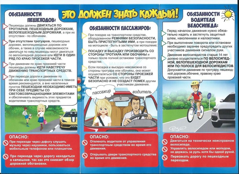 Безопасность дорожного движения.