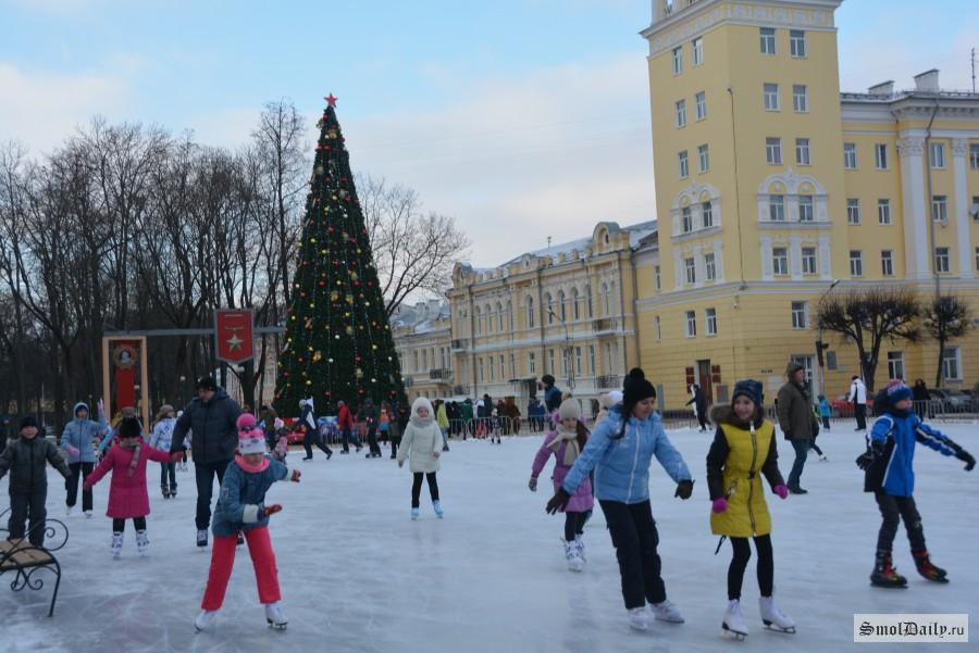 Каток в Смоленске.