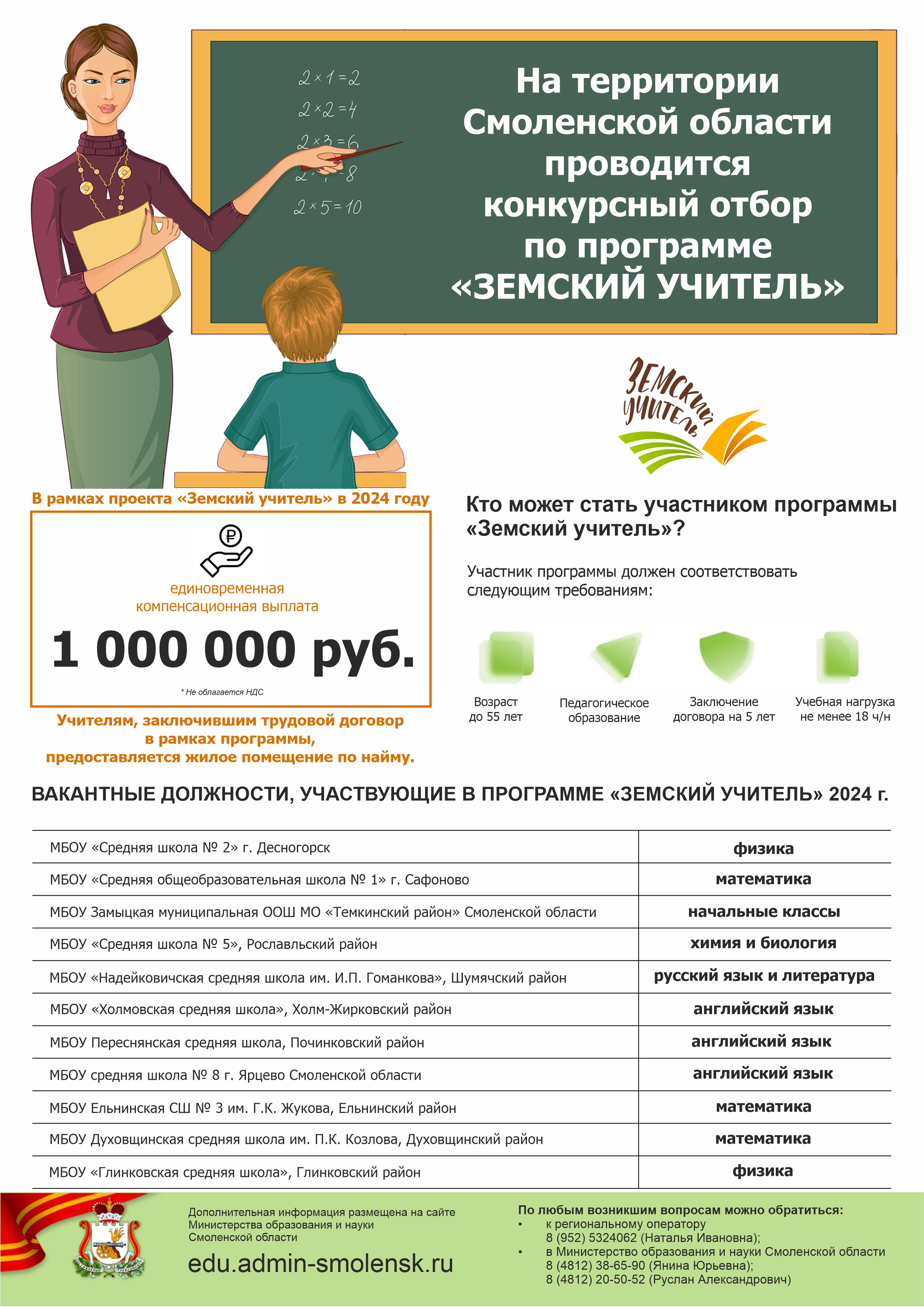 Земский учитель.